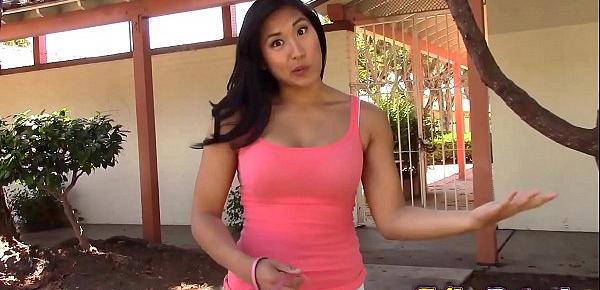  TRIKEPATROL Busty Filipina Takes Dog Walking Break To Suck Strangers Dick